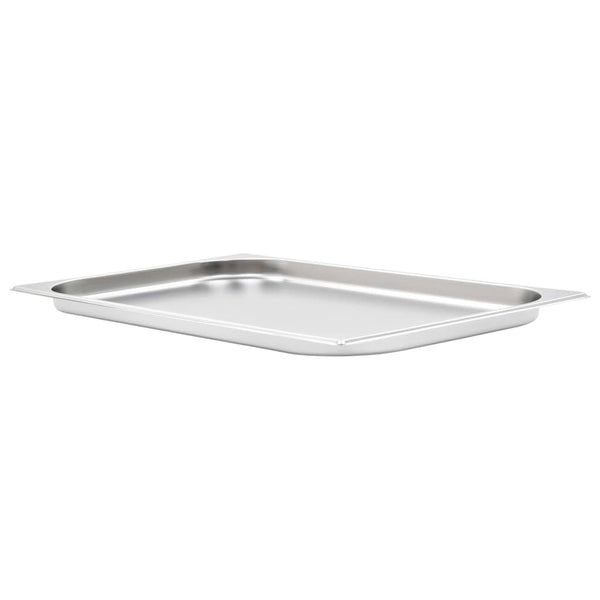 Ruostumaton teräs ruokavuoat Gerald GN 1/1 20 mm (4 kpl)