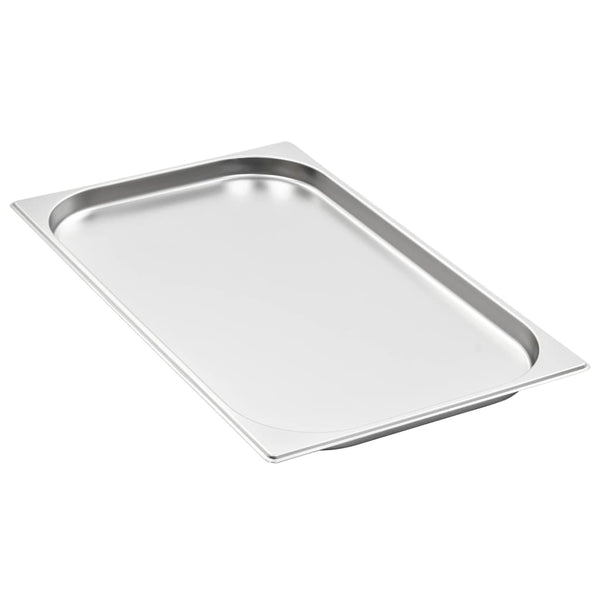 Ruostumaton teräs ruokavuoat Gerald GN 1/1 20 mm (4 kpl)