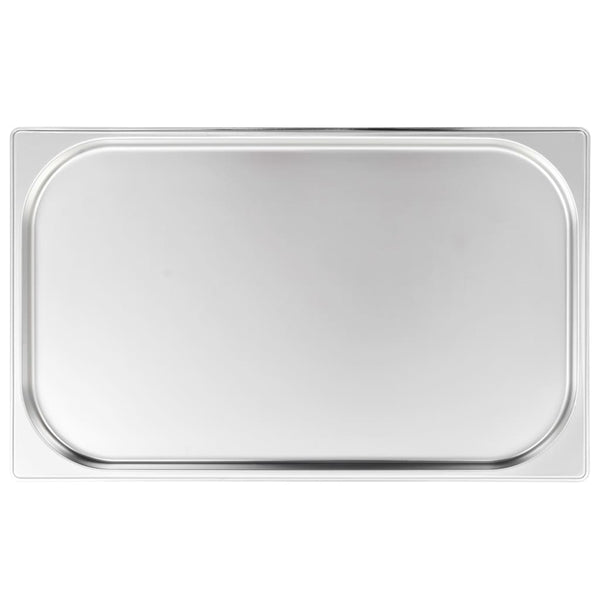Ruostumaton teräs ruokavuoat Gerald GN 1/1 20 mm (4 kpl)