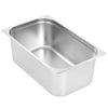 Ruostumaton teräs ruokavuoat Gerald GN 1/1 200 mm (2 kpl)