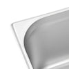 Ruostumaton teräs ruokavuoat Gerald GN 1/1 200 mm (2 kpl)