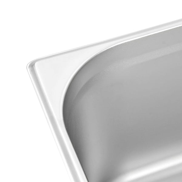 Ruostumaton teräs ruokavuoat Gerald GN 1/1 200 mm (2 kpl)