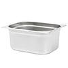 Ruostumaton teräs ruokavuoat Donuc GN 1/2 150 mm (2 kpl)
