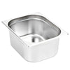 Ruostumaton teräs ruokavuoat Donuc GN 1/2 150 mm (2 kpl)
