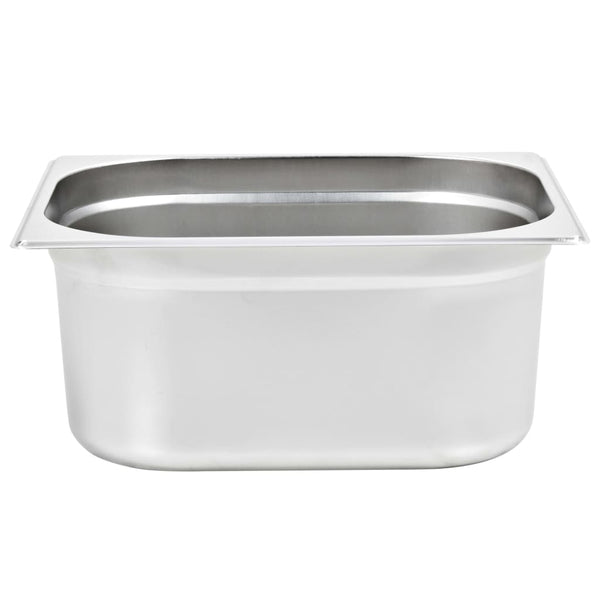 Ruostumaton teräs ruokavuoat Donuc GN 1/2 150 mm (2 kpl)