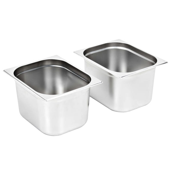 Ruokavuoat Donuc GN 1/2 200 mm (2 kpl ruostumaton teräs)