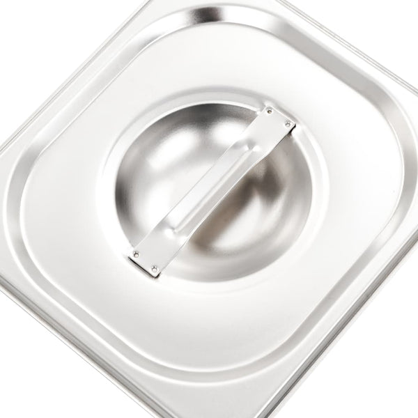 Ruostumaton teräs kannet gn 1/6 pannulle Tagedin (8 kpl)