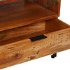TV-taso 118x35x45 cm kierrätetty puu