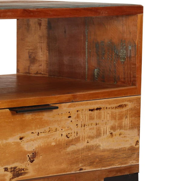 TV-taso 118x35x45 cm kierrätetty puu