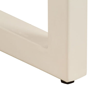 Ruokapöytä Khakani 115x55x76cm (mangopuu ja teräs)