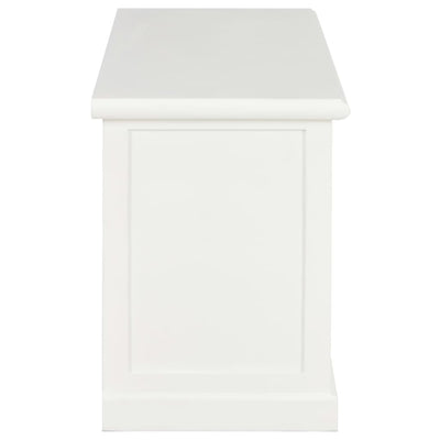 Valkoinen tv-taso Trioleta 90x30x40cm (puu)