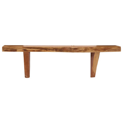 Seinähyllyt Pardarian 60x20x18cm (2 kpl kiinteä akaasiapuu)