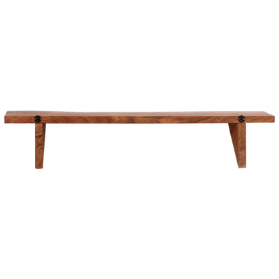 Seinähyllyt Pardarian 90x20x18cm (2 kpl kiinteä akaasiapuu)