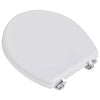 WC-istuimet soft-close kansilla 2 kpl MDF valkoinen