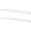Valkoinen seinähyllyt Mardari 120cm (4 kpl)