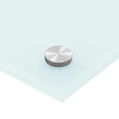 Valkoinen keittiön roiskesuoja Ikovics 70x50cm (karkaistu lasi)