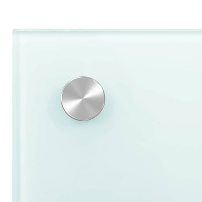 Valkoinen keittiön roiskesuoja Ikovics 80x60cm (karkaistu lasi)