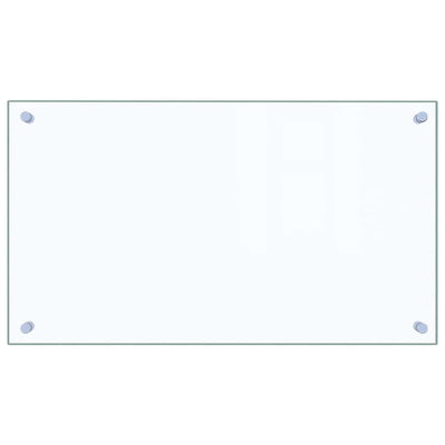 Läpinäkyvä keittiön roiskesuoja Ikovics 70x40cm (karkaistu lasi)