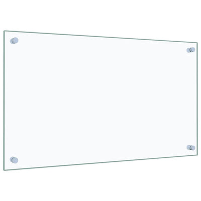 Läpinäkyvä keittiön roiskesuoja Ikovics 70x40cm (karkaistu lasi)