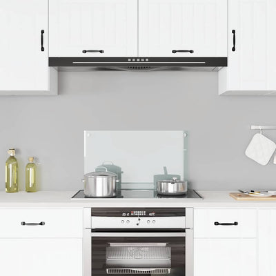 Läpinäkyvä keittiön roiskesuoja Ikovics 70x40cm (karkaistu lasi)