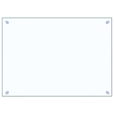 Läpinäkyvä keittiön roiskesuoja Ikovics 70x50cm (karkaistu lasi)