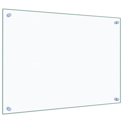 Läpinäkyvä keittiön roiskesuoja Ikovics 70x50cm (karkaistu lasi)