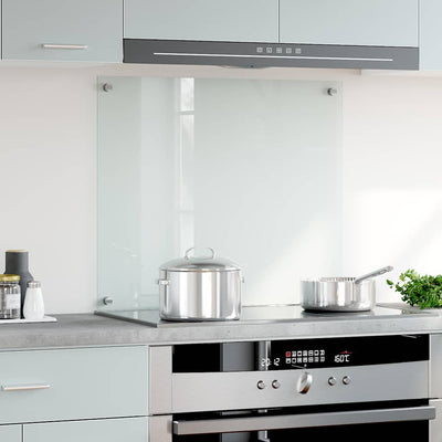 Läpinäkyvä keittiön roiskesuoja Ikovics 70x60cm (karkaistu lasi)