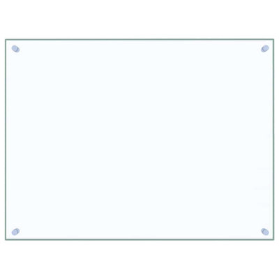 Läpinäkyvä keittiön roiskesuoja Ikovics 80x60cm (karkaistu lasi)