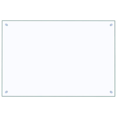 Läpinäkyvä keittiön roiskesuoja Ikovics 90x60cm (karkaistu lasi)