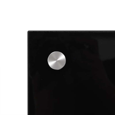 Musta keittiön roiskesuoja Ikovics 80x50cm (karkaistu lasi)