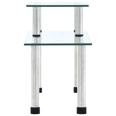 Läpinäkyvä keittiöhylly Bogeac 45x16x26cm (karkaistu lasi)