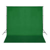Taustakangas puuvilla ei telinettä vihreä 300x300 cm chromakey