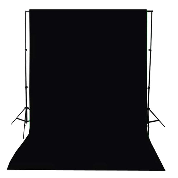 Taustakangas puuvilla ei telinettä musta 300x300 cm