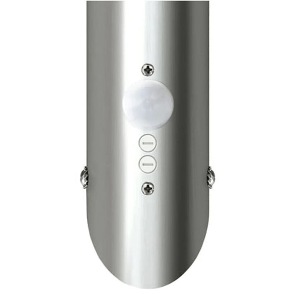 Ruostumaton teräs seinävalaisin Tireza (liiketunnistimella)