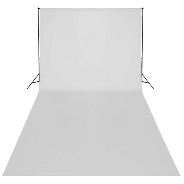 Studiosarja valkoisella taustakankaalla 600x300 cm & valoilla