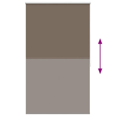 Kahvinruskea pimentävä rullaverho Alfredsson 80x175cm