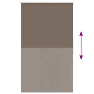 Kahvinruskea pimentävä rullaverho Alfredsson 100x175cm