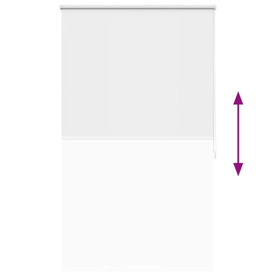 Valkoinen pimentävä rullaverho Alfredsson 120x175cm