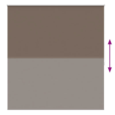 Kahvinruskea pimentävä rullaverho Alfredsson 140x175cm