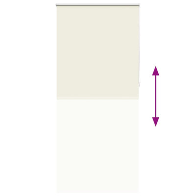 Luonnonvalkoinen pimentävä rullaverho Alfredsson 100x230cm