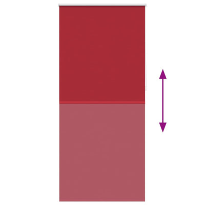 Punainen pimentävä rullaverho Alfredsson 120x230cm