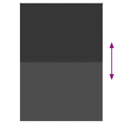 Musta pimentävä rullaverho Alfredsson 140x230cm