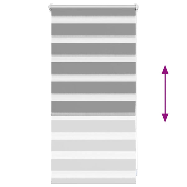 Harmaa zebra rullakaihdin Seusen 40x100cm