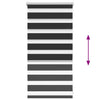 Musta zebra rullakaihdin Seusen 40x100cm