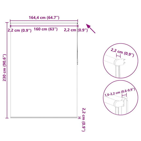 Musta zebra rullakaihdin Seusen 50x100cm
