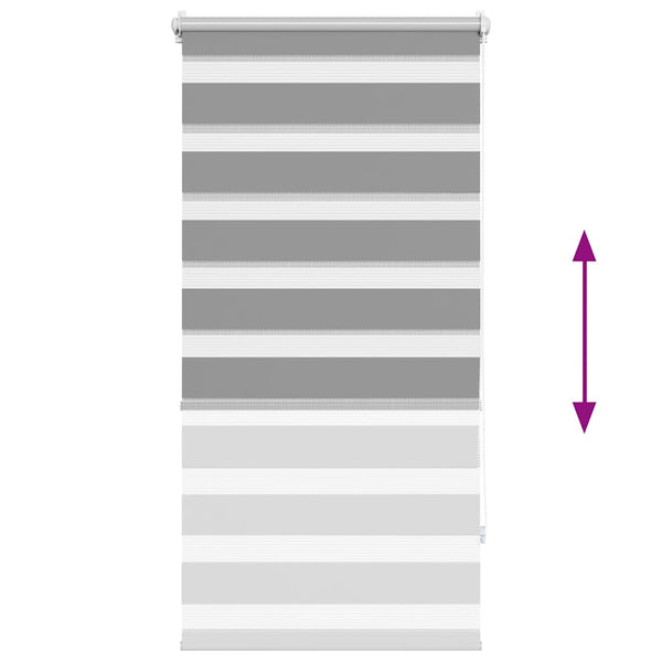 Harmaa zebra rullakaihdin Seusen 80x150cm