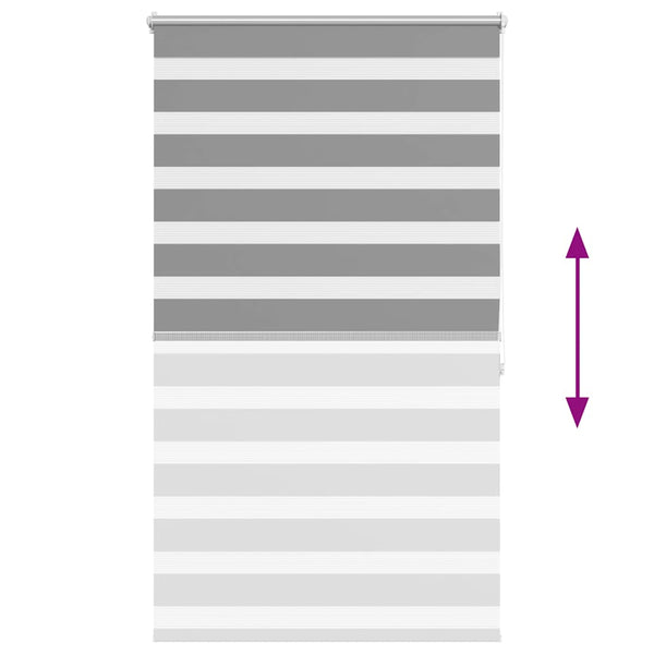 Harmaa zebra rullakaihdin Seusen 80x175cm