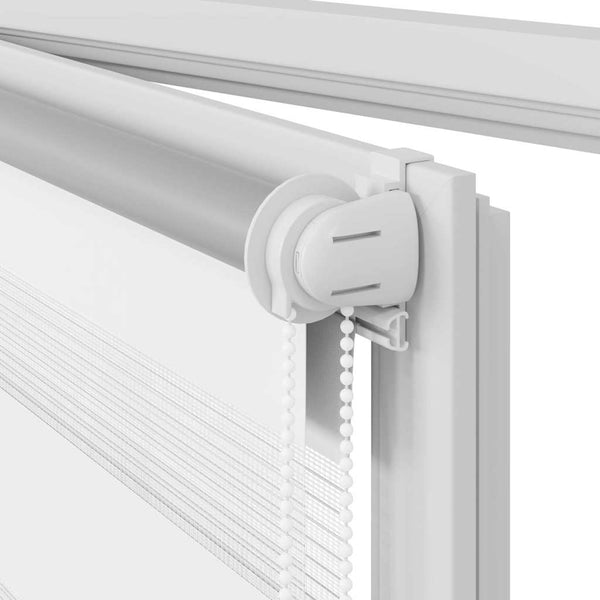 Valkoinen zebra rullakaihdin Seusen 100x175cm