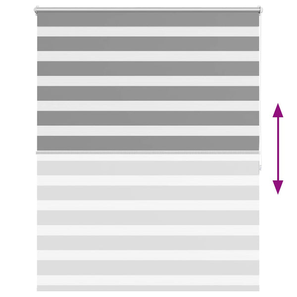 Harmaa zebra rullakaihdin Seusen 120x175cm