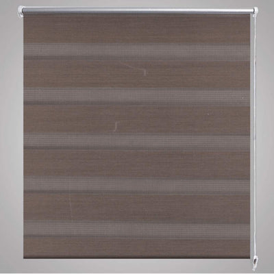 Kahvinruskea zebra rullakaihdin Seusen 120x175cm